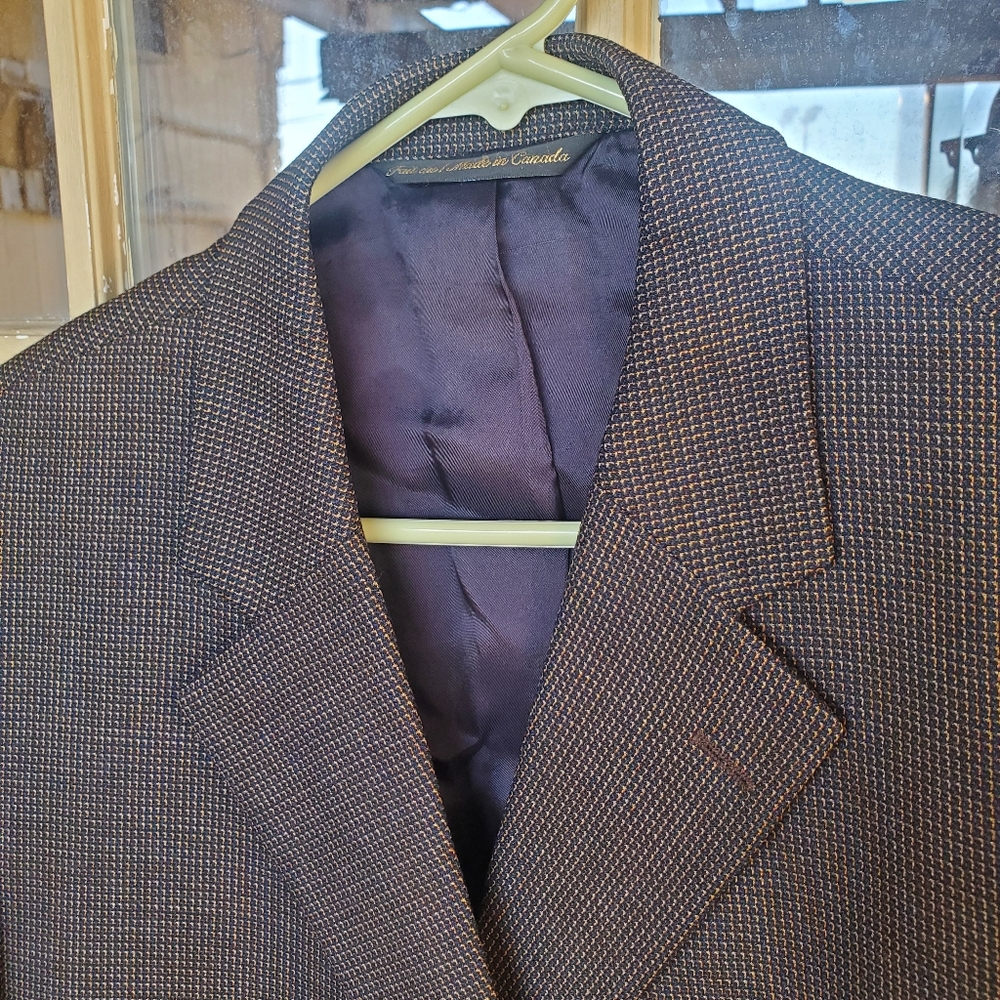 LORO PIANA ITALY MENs JACK VICTOR MONTREAL 100% Wool  SPORT JACKET BLAZER COAT